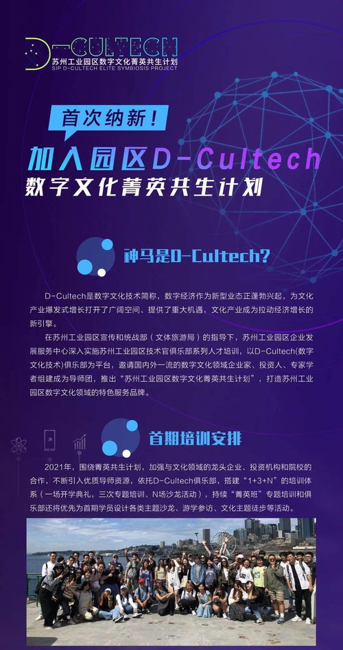 园区D CulTech数字文化菁英共生计划 首次纳新启动，聚焦数字文化创意内容应用服务