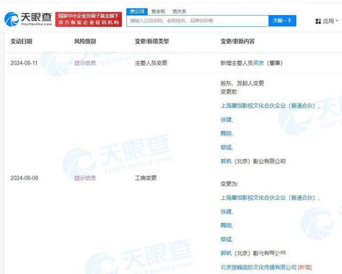 吴京公司入股《流浪地球》特效公司，数字文创应用服务再升级，第二部中秋重映引期待